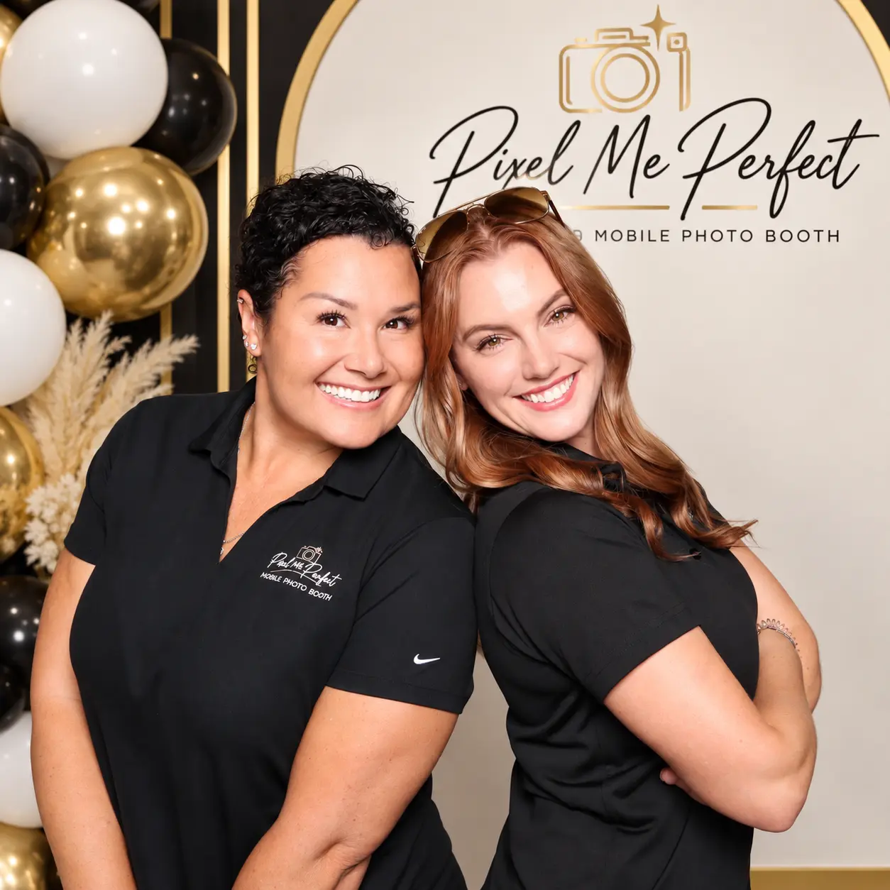 Deseray and Kelsey, the founders of Pixel Me Perfect